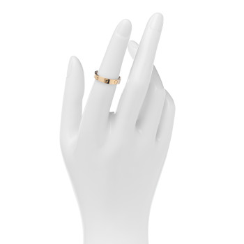 CARTIER 18K Yellow Gold 3.5mm LOVE Wedding Band Ring 51 5.75