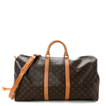 LOUIS VUITTON Monogram Keepall Bandouliere 55