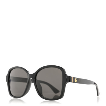 GUCCI Acetate Square Sunglasses GG0765SA Black
