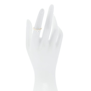 PARKER & WEST 18K Yellow Gold Diamond 1.03ct Square Emerald Cut Engagement Ring  52 6