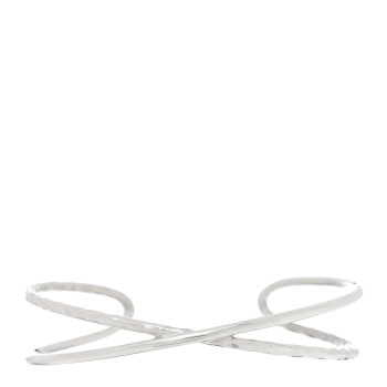 TIFFANY Sterling Silver Paloma Picasso Hammered Cuff Bracelet