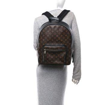 LOUIS VUITTON Monogram Macassar Josh Backpack