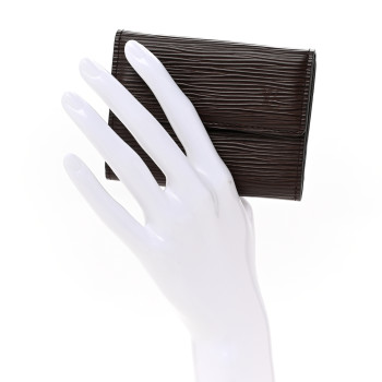 LOUIS VUITTON Epi Ludlow Wallet Moka