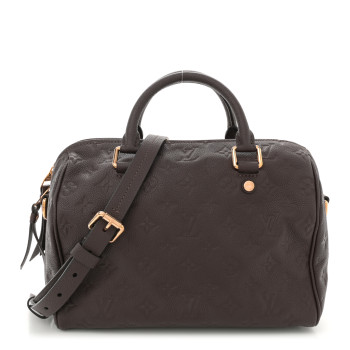 LOUIS VUITTON Empreinte Speedy Bandouliere 25 Terre