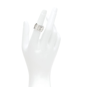 TIFFANY Sterling Silver 12mm Atlas Band Ring 51 5.75