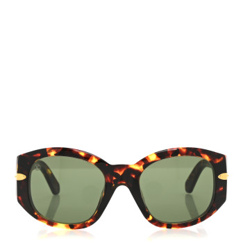 LOUIS VUITTON Acetate La Femme D'A Cote Cat Eye Sunglasses Z1292E Dark Tortoise