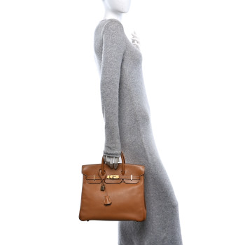 HERMES Ardennes HAC Birkin 32 Naturelle