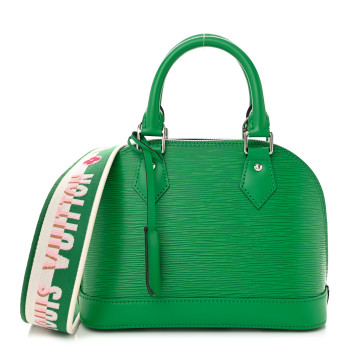 LOUIS VUITTON Epi Jacquard Alma BB Serpentine