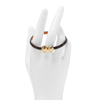 LOUIS VUITTON Monogram Mini Historic Bracelet 17