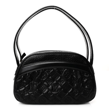LOUIS VUITTON Lambskin Vienna Klara Black
