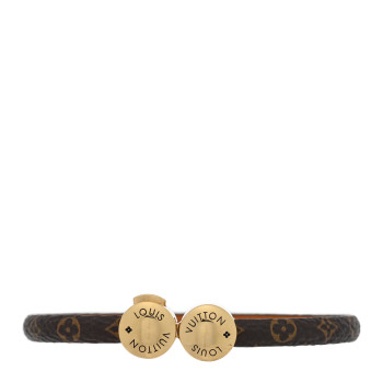 LOUIS VUITTON Monogram Mini Historic Bracelet 17