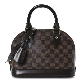 LOUIS VUITTON Damier Ebene Alma BB