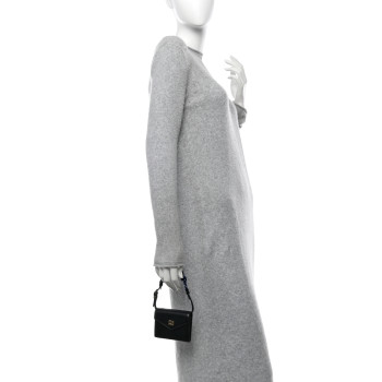 MIU MIU Nappa Wallet On Strap Black Baltic