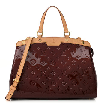 LOUIS VUITTON Vernis Brea MM Rouge Fauviste