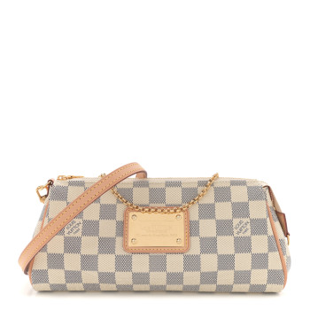 LOUIS VUITTON Damier Azur Eva Clutch