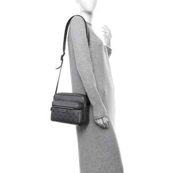LOUIS VUITTON Taigarama Outdoor Messenger Gunmetal
