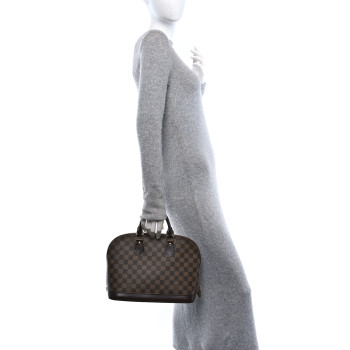 LOUIS VUITTON Damier Ebene Alma PM