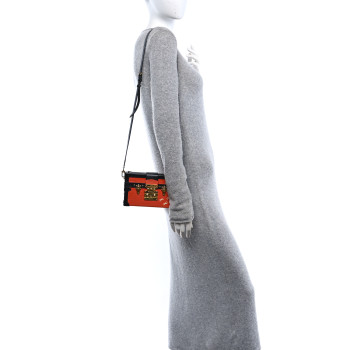 LOUIS VUITTON Epi Petite Malle Piment