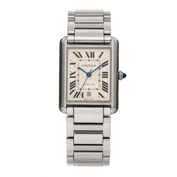 CARTIER Stainless Steel 31mm Tank Must Automatic Watch