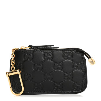 GUCCI Guccissima Key Case Black