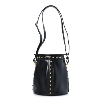HERMES Box Clouté Farming Bag Black