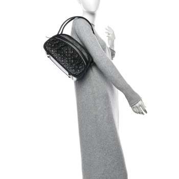 LOUIS VUITTON Lambskin Vienna Klara Black