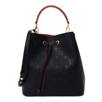LOUIS VUITTON Empreinte Neonoe MM  Marine Rouge