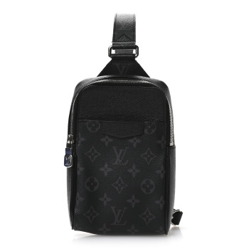 LOUIS VUITTON Taigarama Outdoor Slingbag Black