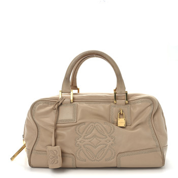 LOEWE Calfskin Amazona 28 Beige