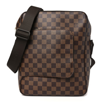 LOUIS VUITTON Damier Ebene Olav MM Messenger Bag
