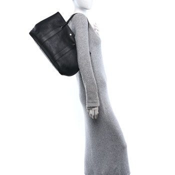 HERMES Negonda Garden Party Tote 36 MM Black