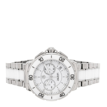 TAG HEUER Stainless Steel Ceramic Diamond 41mm Formula 1 Lady Quartz Watch White CAH1211