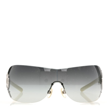 CHANEL CC Sunglasses 4145 White