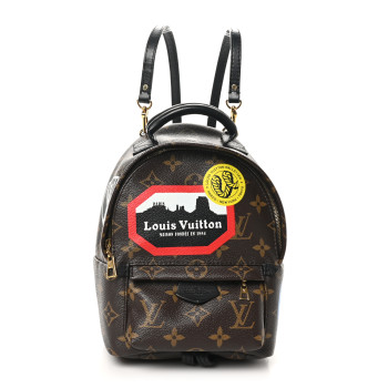 LOUIS VUITTON Monogram World Tour Palm Springs Backpack Mini