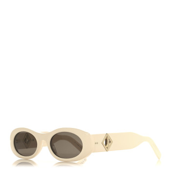 CHRISTIAN DIOR X CACTUS JACK Acetate CD Diamond R1I Sunglasses White