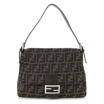 FENDI Zucca Mama Baguette Tobacco