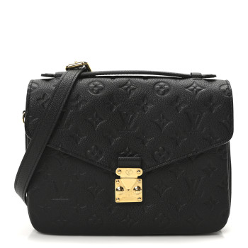 LOUIS VUITTON Empreinte Pochette Metis Black