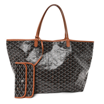GOYARD Goyardine Saint Louis GM Black Gold