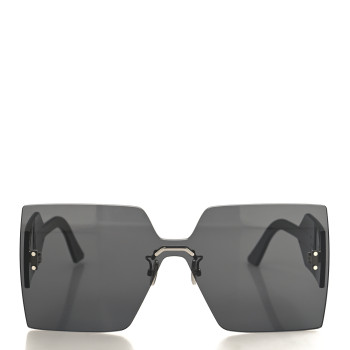 CHRISTIAN DIOR Acetate Diorclub M5U Mask Sunglasses Black