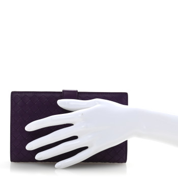 BOTTEGA VENETA Nappa Intrecciato Continental Wallet Monalisa