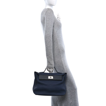 HERMES Togo Swift 24/24 35 Bleu Nuit Black