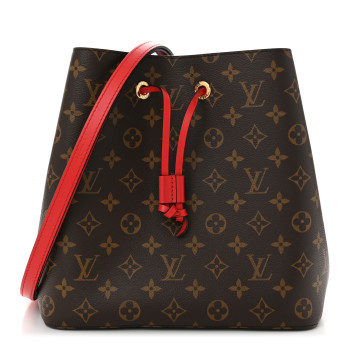 LOUIS VUITTON Monogram Neonoe MM Coquelicot