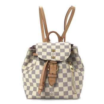 LOUIS VUITTON Damier Azur Sperone BB Backpack