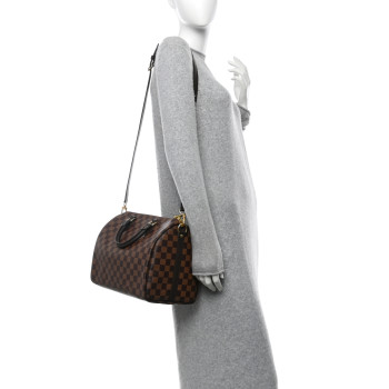 LOUIS VUITTON Damier Ebene Speedy Bandouliere 30