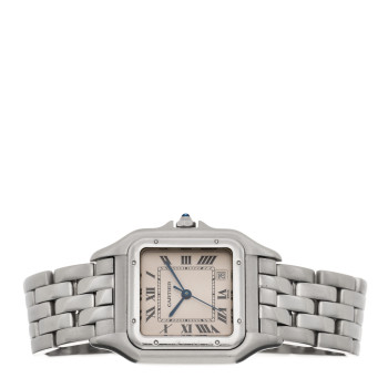 CARTIER Stainless Steel 22mm Panthere Quartz Watch