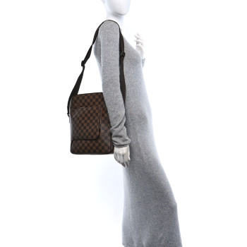 LOUIS VUITTON Damier Ebene Olav MM Messenger Bag