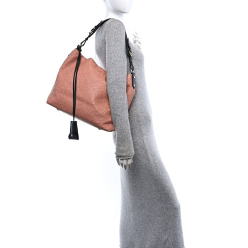 LOUIS VUITTON Monogram Lambskin Antheia Hobo PM Rose