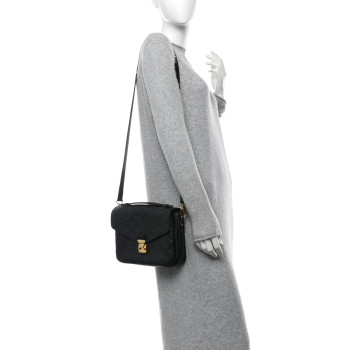 LOUIS VUITTON Empreinte Pochette Metis Black
