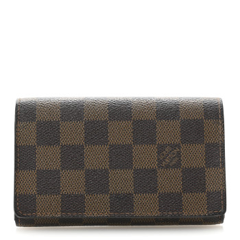 LOUIS VUITTON Damier Ebene Porte-Monnaie Billets Tresor Wallet