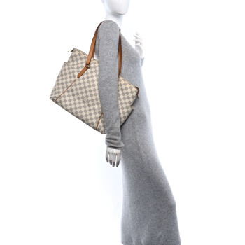 LOUIS VUITTON Damier Azur Totally MM